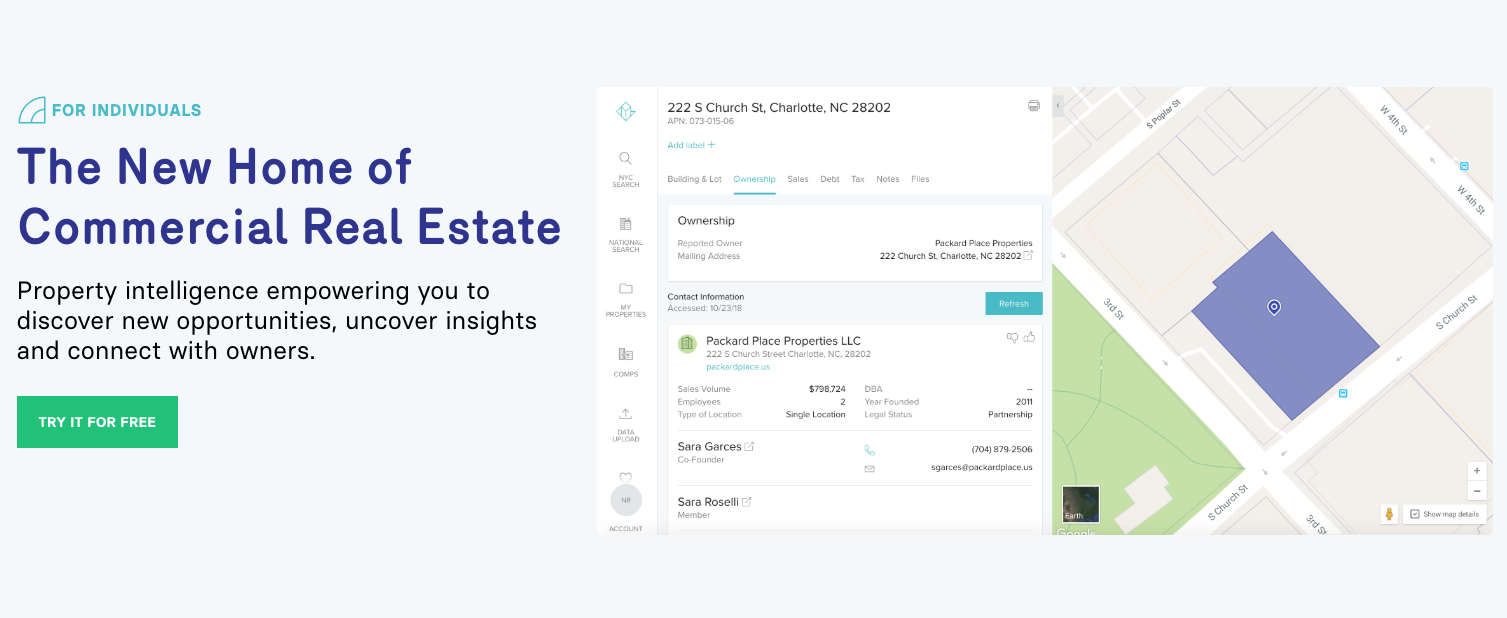 Reonomy Commercial Real Estate Comps